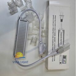Bộ đổi nguồn DC LED dây 12W không nháy KingLED - Ảnh 3